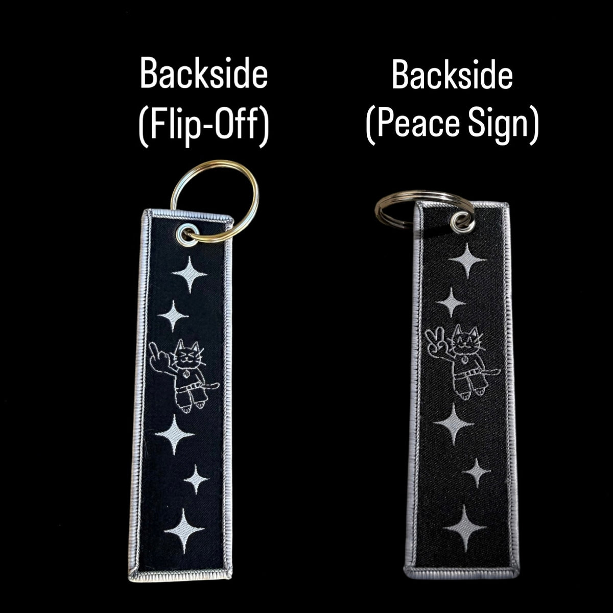 Jet Tag Keychain