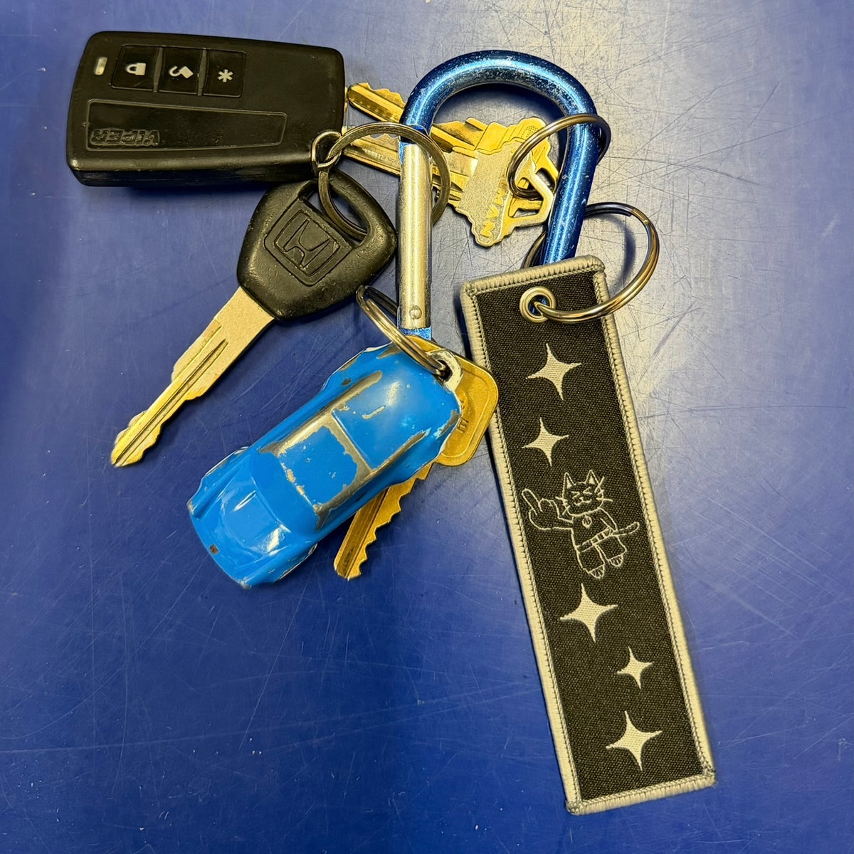 Jet Tag Keychain